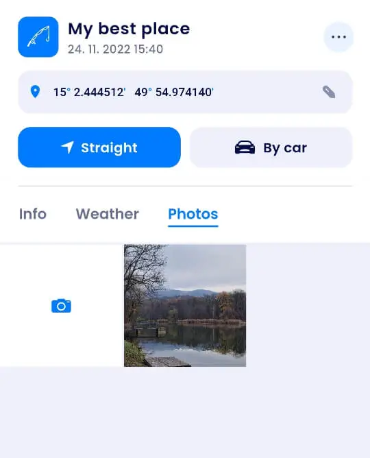 My secret spot in the Fishsurfing app