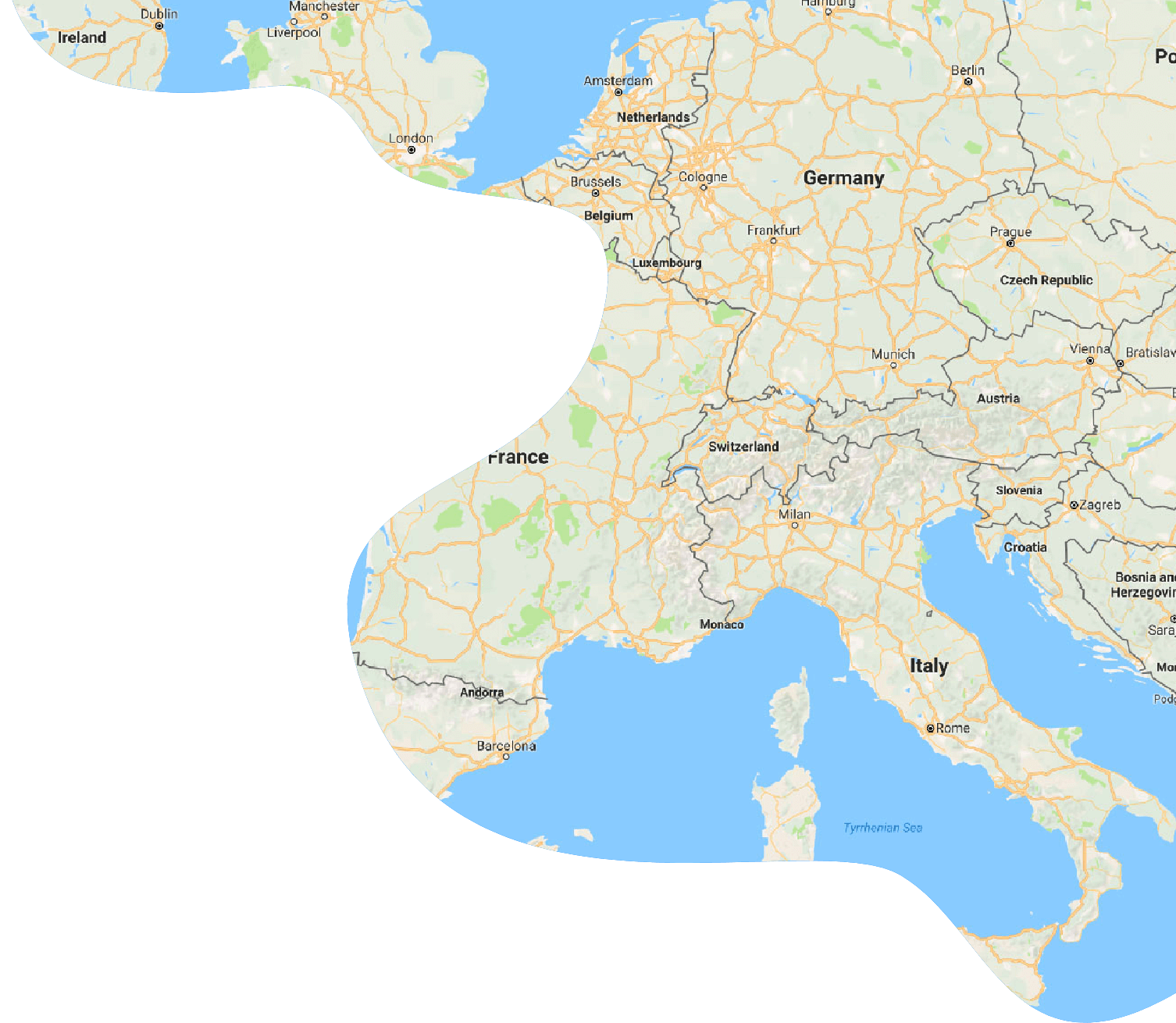 Map of Europe